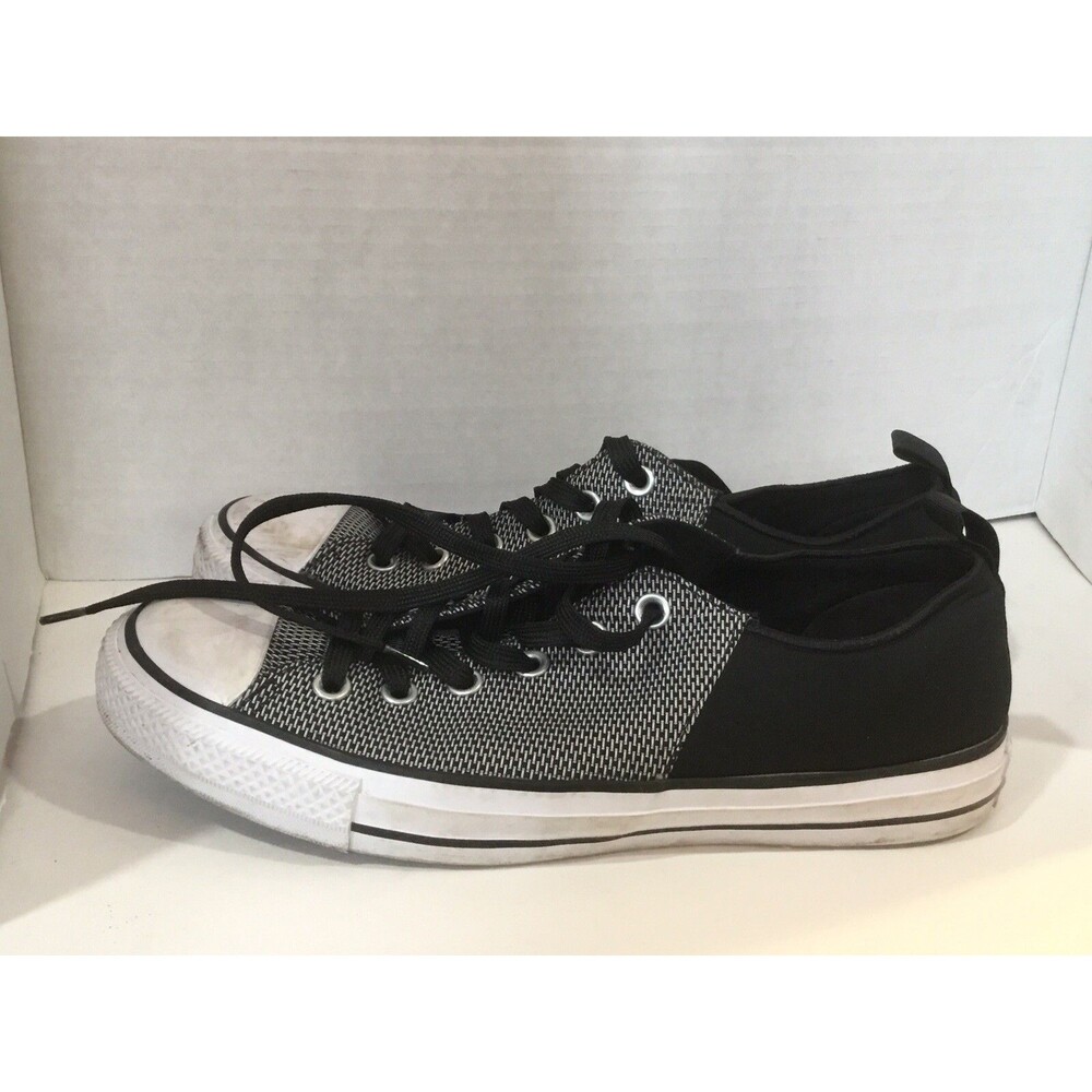 CONVERSE ALL STAR BLACK/GREY SHOES SIZE 10